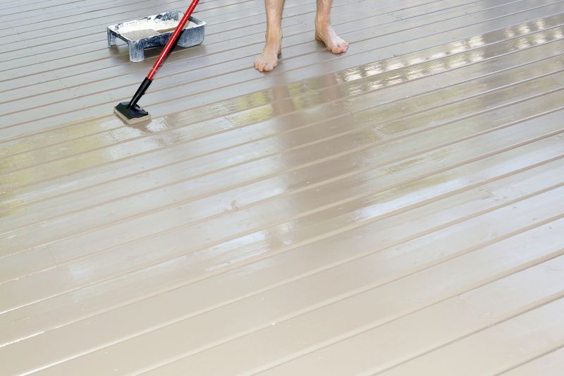 Deck Rail Staining in Waco, TX
