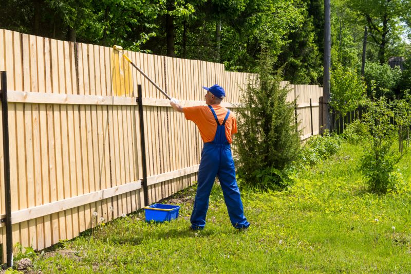 Metal Fence Painting in Waco, TX