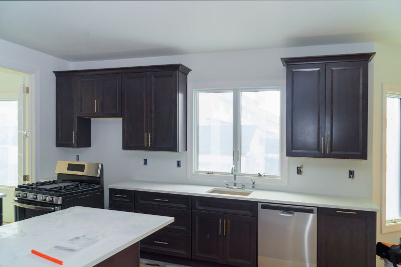 Oak Cabinet Refinishing in Carmel, IN